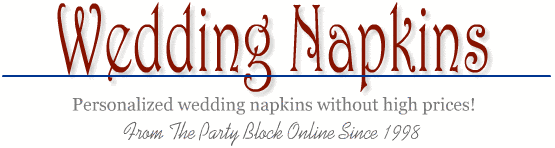 Wedding Napkins Cheap